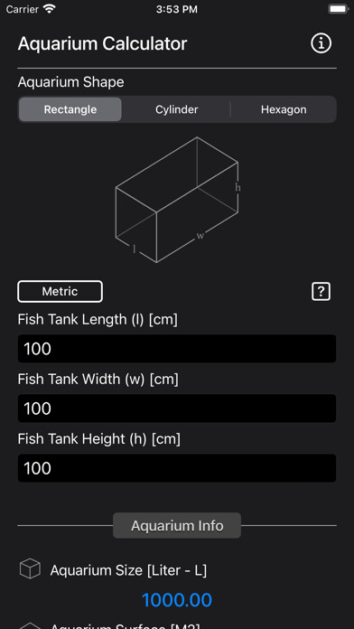Emulate iPhone app Aquarium Calculator Plus using MyAndroid Emulate iPhone app Aquarium Calculator Plus using MyAndroid