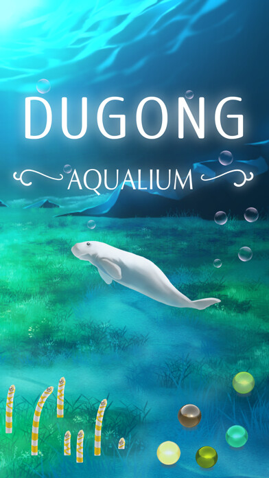 Emulate iPhone app Aquarium dugong simulation using MyAndroid