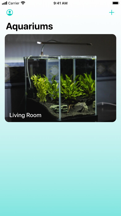 Emulate iPhone app Aquarium Journal using MyAndroid