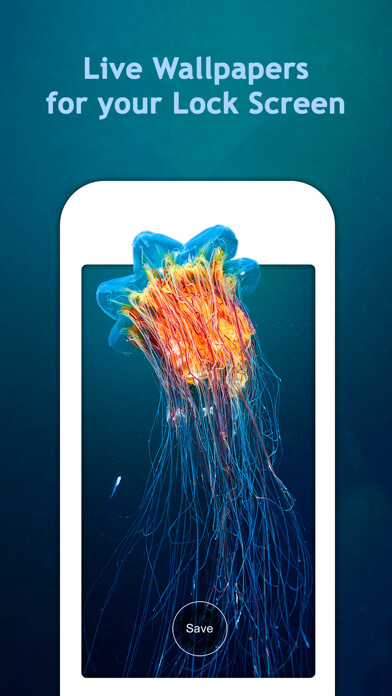 Emulate iPhone app Aquarium Live HD Wallpapers for Lock Screen using MyAndroid