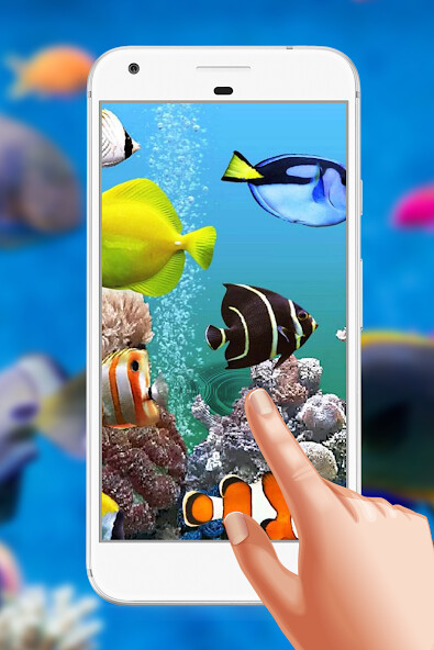 Run android online APK Aquarium Magic Touch Live Wallpaper from MyAndroid or emulate Aquarium Magic Touch Live Wallpaper using MyAndroid