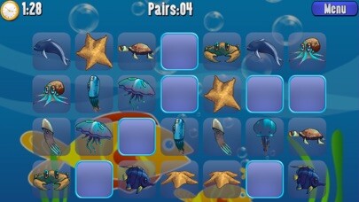 Emulate iPhone app Aquarium Pairs - Fun mind game using MyAndroid Emulate iPhone app Aquarium Pairs - Fun mind game using MyAndroid
