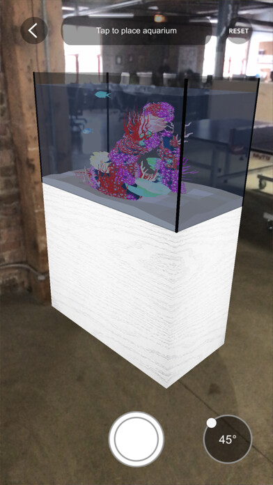 Emulate iPhone app Aquarium Plan AR using MyAndroid Emulate iPhone app Aquarium Plan AR using MyAndroid