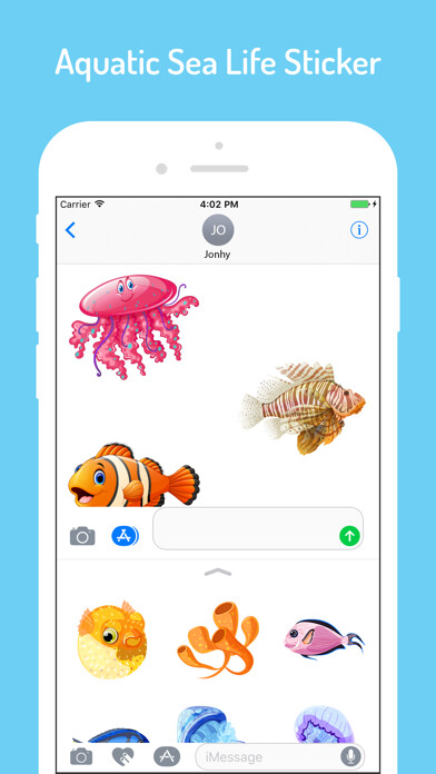 Emulate iPhone app Aqua Sea Life EMojis using MyAndroid Emulate iPhone app Aqua Sea Life EMojis using MyAndroid