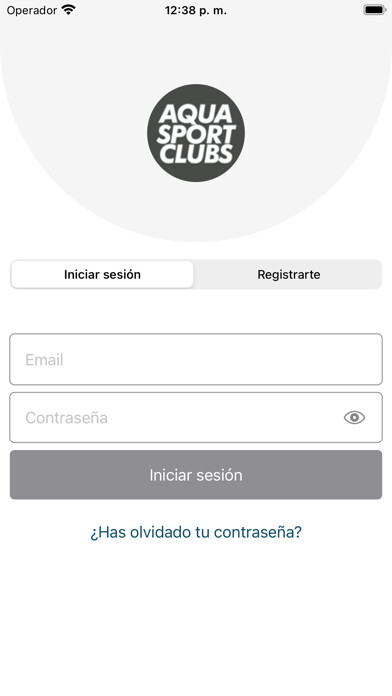 Emulate iPhone app Aqua Sport Clubs using MyAndroid
