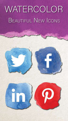 Run android online APK Aquaticons - Watercolor Icon Pack for Launchers from MyAndroid or emulate Aquaticons - Watercolor Icon Pack for Launchers using MyAndroid