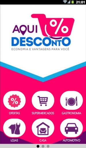 Run android online APK Aqui Desconto from MyAndroid or emulate Aqui Desconto using MyAndroid