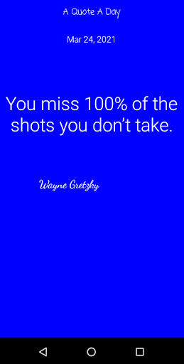 Run android online APK A Quote A Day from MyAndroid or emulate A Quote A Day using MyAndroid