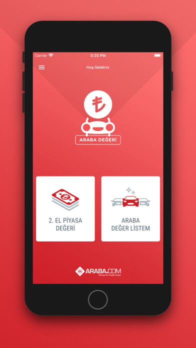 Emulate iPhone app Araba De?eri using MyAndroid Emulate iPhone app Araba De?eri using MyAndroid