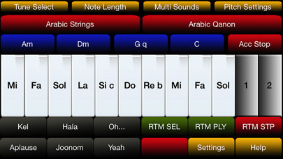 Emulate iPhone app Arabic Instrument Pro using MyAndroid Emulate iPhone app Arabic Instrument Pro using MyAndroid