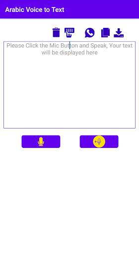 Run android online APK Arabic Voice to Text Speech translate from MyAndroid or emulate Arabic Voice to Text Speech translate using MyAndroid