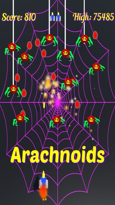Emulate iPhone app Arachnoids Space Spider Attack using MyAndroid Emulate iPhone app Arachnoids Space Spider Attack using MyAndroid