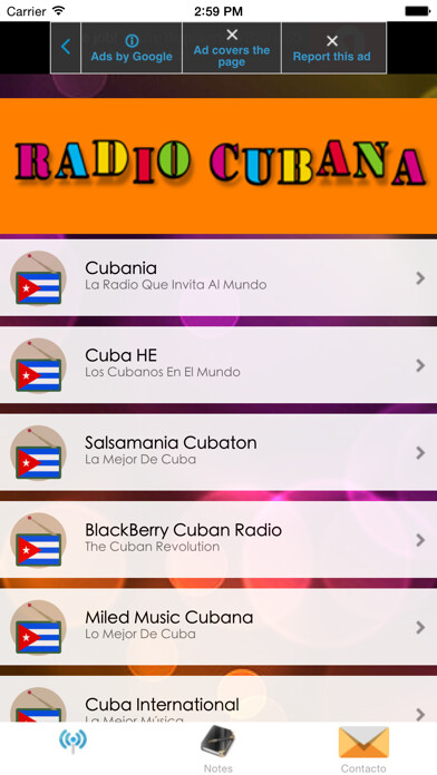 Emulate iPhone app A+ Radio Cuba - Radio Cubana - Cuban Radio using MyAndroid Emulate iPhone app A+ Radio Cuba - Radio Cubana - Cuban Radio using MyAndroid