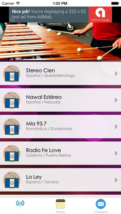 Emulate iPhone app A+ Radios De Guatemala Gratis - Guatemalan Radio - using MyAndroid Emulate iPhone app A+ Radios De Guatemala Gratis - Guatemalan Radio - using MyAndroid