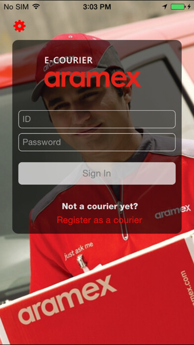 Emulate iPhone app Aramex Courier using MyAndroid Emulate iPhone app Aramex Courier using MyAndroid