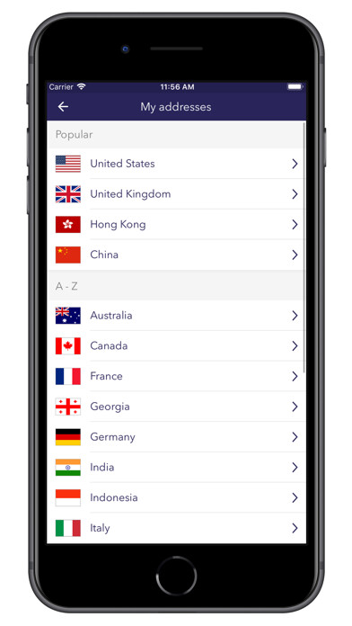 Emulate iPhone app Aramex Global Shopper using MyAndroid Emulate iPhone app Aramex Global Shopper using MyAndroid