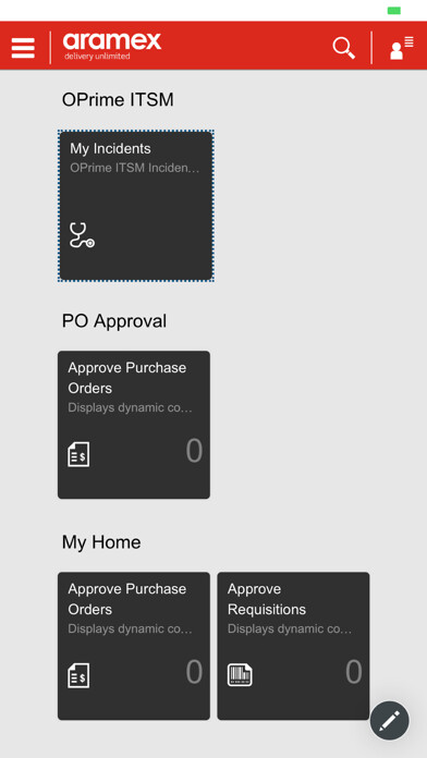 Emulate iPhone app Aramex SAP Fiori app using MyAndroid