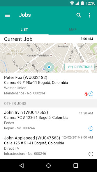 Emulate iPhone app Aranda Field Service using MyAndroid Emulate iPhone app Aranda Field Service using MyAndroid