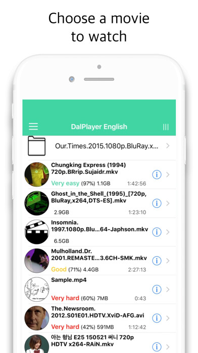 Emulate iPhone app AraPlayer English Lite using MyAndroid