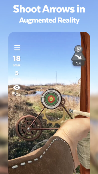 Emulate iPhone app AR Archery using MyAndroid