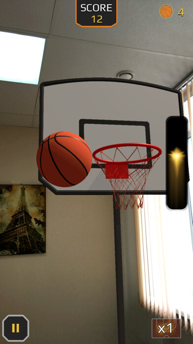 Emulate iPhone app AR Basketball One using MyAndroid Emulate iPhone app AR Basketball One using MyAndroid