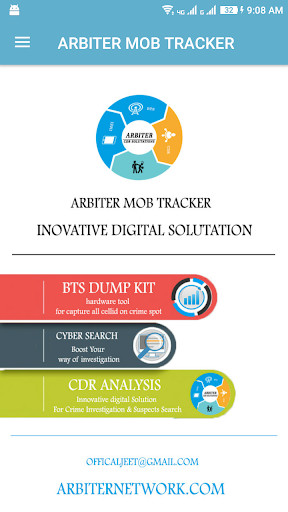 Emulate Android APK Arbiter Mob Tracker