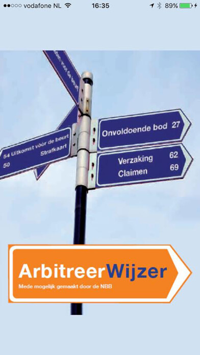 Emulate iPhone app ArbitreerWijzer using MyAndroid Emulate iPhone app ArbitreerWijzer using MyAndroid