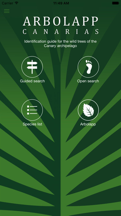 Emulate iPhone app Arbolapp Canarias using MyAndroid Emulate iPhone app Arbolapp Canarias using MyAndroid