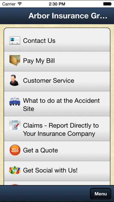 Emulate iPhone app Arbor Insurance using MyAndroid Emulate iPhone app Arbor Insurance using MyAndroid