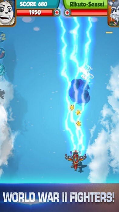 Emulate iPhone app Arcade Shooter: Sky Fighting W using MyAndroid