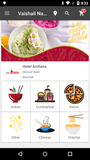 Run android online APK Archana Veg Restaurant from MyAndroid or emulate Archana Veg Restaurant using MyAndroid