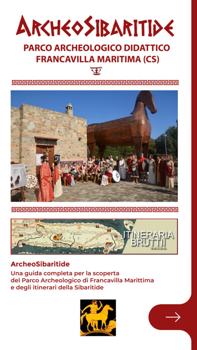 Emulate iPhone app ArcheoSibaritide using MyAndroid Emulate iPhone app ArcheoSibaritide using MyAndroid