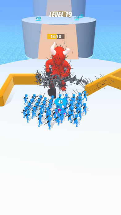 Emulate iPhone app Archers vs Boss using MyAndroid