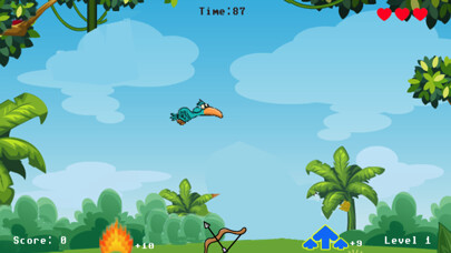 Emulate iPhone app Archery Bird using MyAndroid