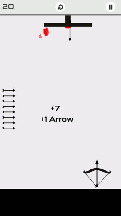 Emulate iPhone app Archery Black using MyAndroid