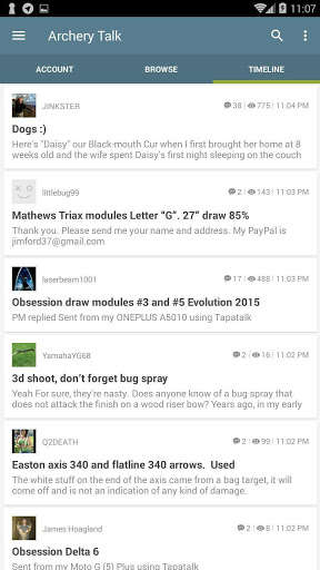 Emulate Android APK Archery Talk forum