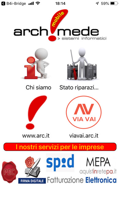 Emulate iPhone app Archimede Services using MyAndroid Emulate iPhone app Archimede Services using MyAndroid
