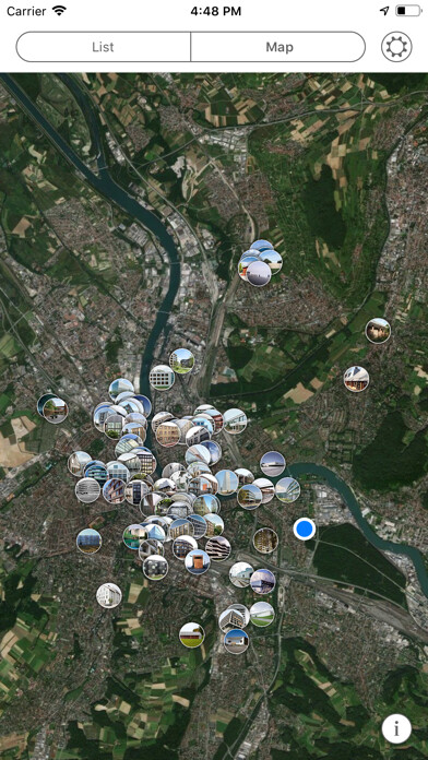 Emulate iPhone app Architector Basel using MyAndroid