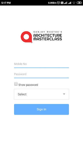 Run android online APK Architecture MasterClass from MyAndroid or emulate Architecture MasterClass using MyAndroid