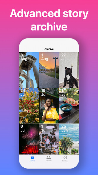 Run android online APK Archive+ Reports for Instagram from MyAndroid or emulate Archive+ Reports for Instagram using MyAndroid