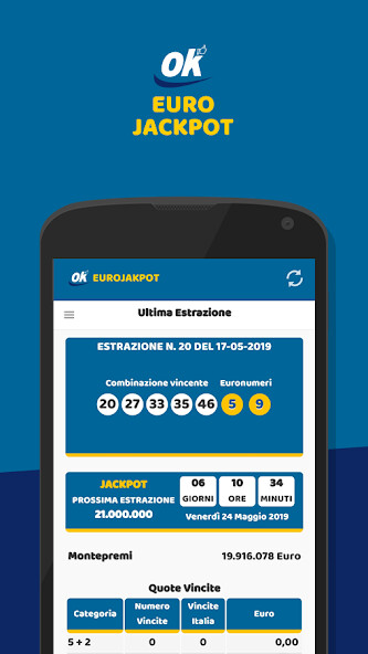 Run android online APK Archivio Eurojackpot from MyAndroid or emulate Archivio Eurojackpot using MyAndroid