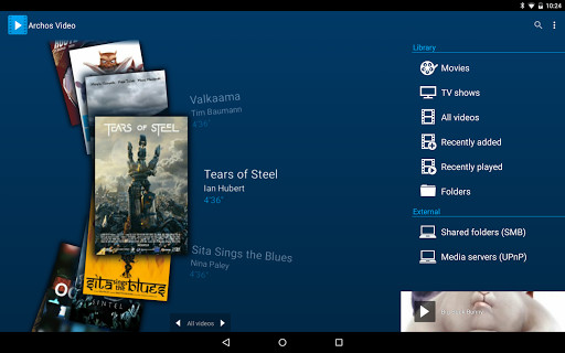 Run android online APK Archos Video (RK) from MyAndroid or emulate Archos Video (RK) using MyAndroid
