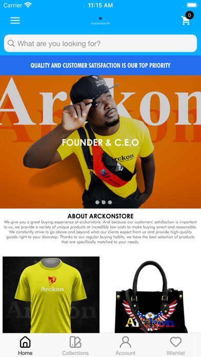 Emulate iPhone app Arckon Store using MyAndroid Emulate iPhone app Arckon Store using MyAndroid