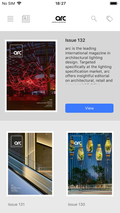 Emulate iPhone app arc Magazine using MyAndroid
