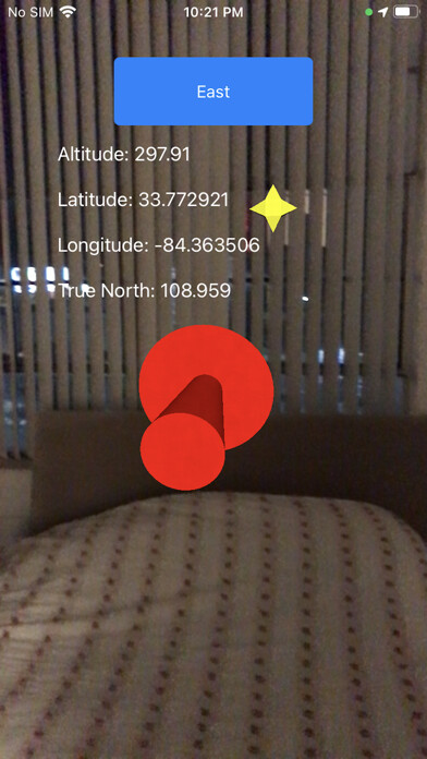 Emulate iPhone app AR Compass using MyAndroid Emulate iPhone app AR Compass using MyAndroid