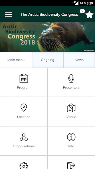 Run android online APK Arctic Biodiversity Congress from MyAndroid or emulate Arctic Biodiversity Congress using MyAndroid