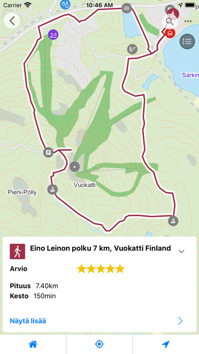 Emulate iPhone app Arctic Lakeland Kainuu using MyAndroid Emulate iPhone app Arctic Lakeland Kainuu using MyAndroid