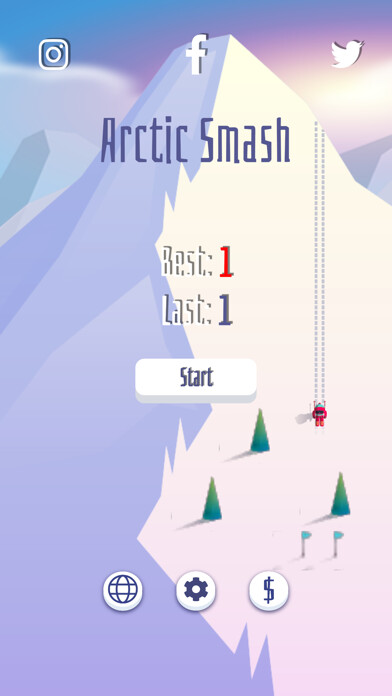 Emulate iPhone app Arctic Smash - Endless Slopes using MyAndroid Emulate iPhone app Arctic Smash - Endless Slopes using MyAndroid
