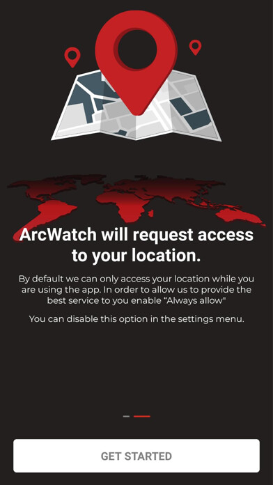 Emulate iPhone app ArcWatch using MyAndroid