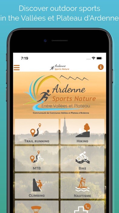 Emulate iPhone app Ardenne Sports Nature using MyAndroid Emulate iPhone app Ardenne Sports Nature using MyAndroid